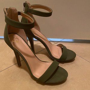 Olive Green Heels